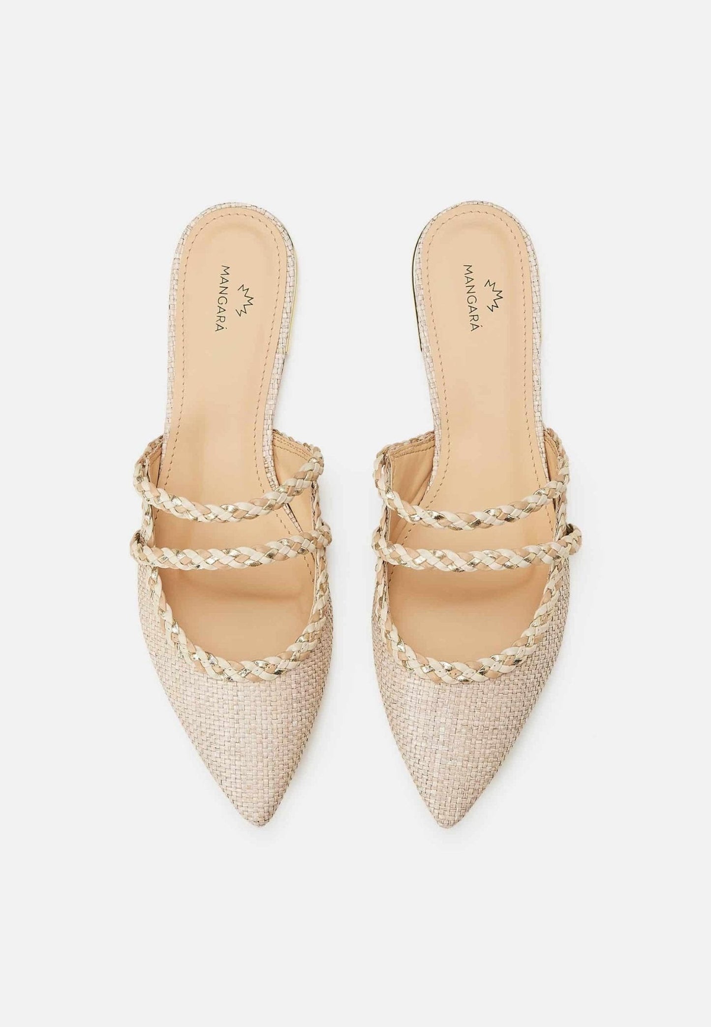 Mangará Amburana Women's Mules Beige - Sustainable-1