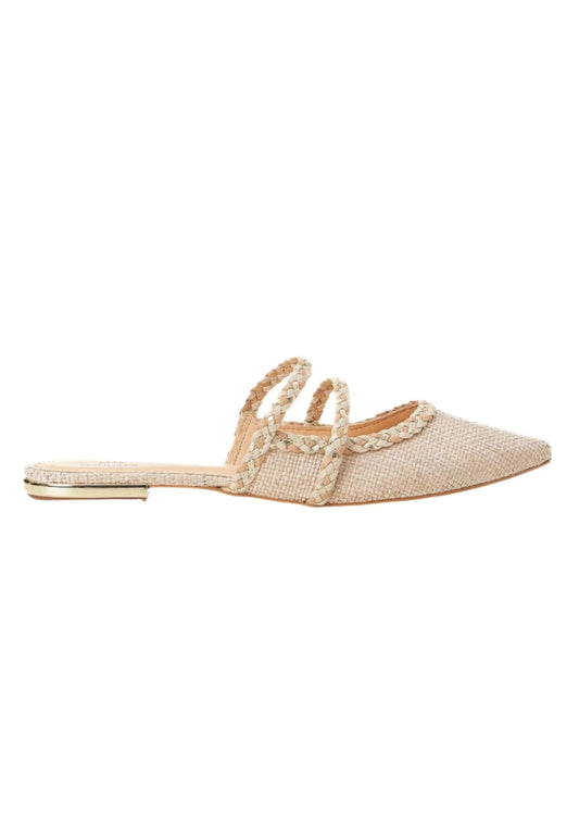 Mangará Amburana Women's Mules Beige - Sustainable-0