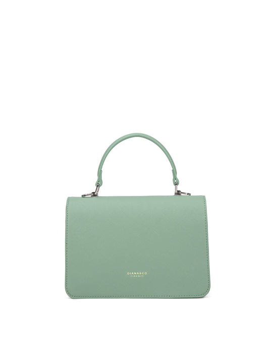 Borsa a mano da donna Pelle vegana Prodotto Vegano 21x14x5,5 cm-0