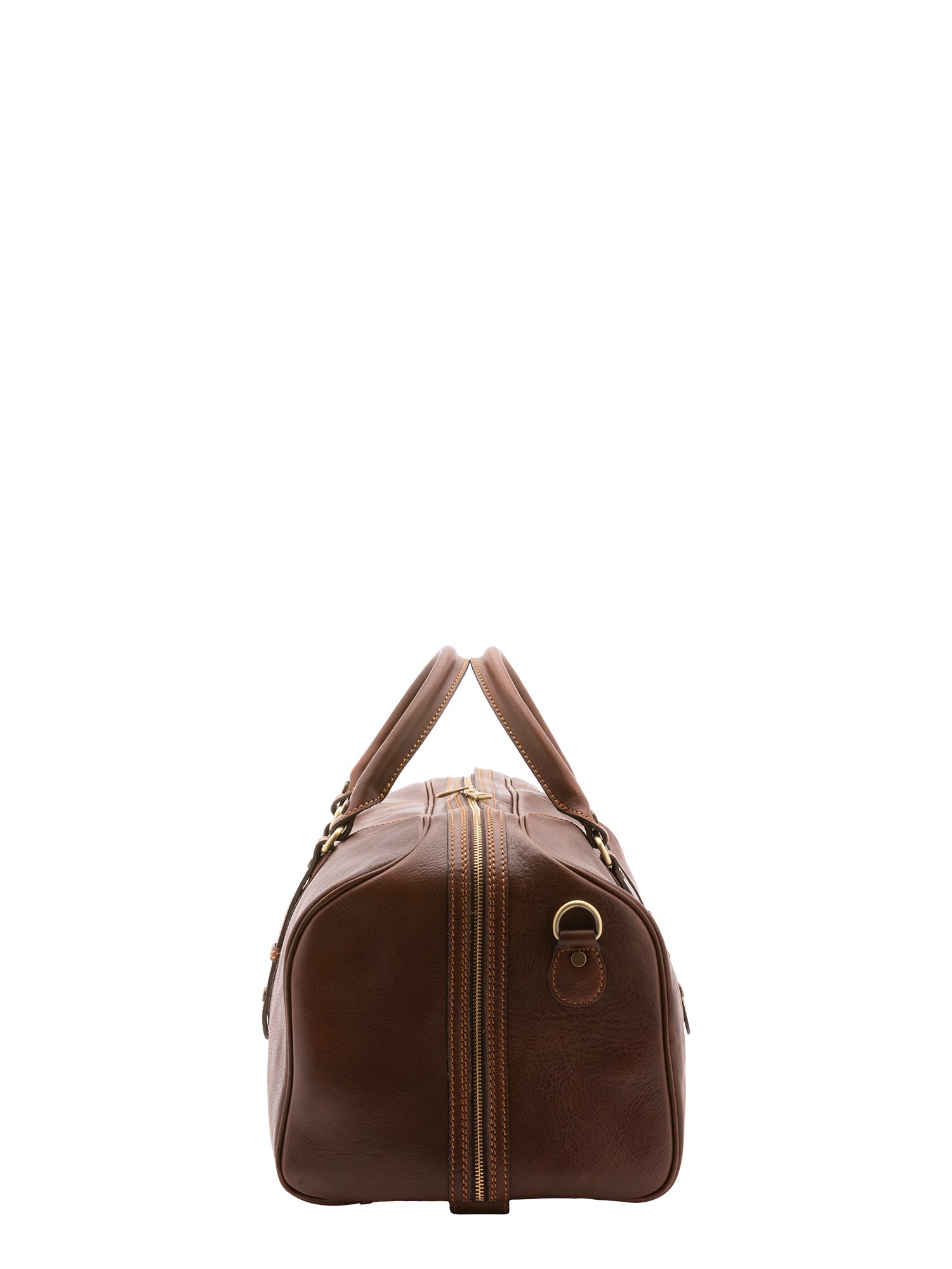 Borsa da viaggio unisex In Vera pelle Made in Italy 50x37x28 cm-3