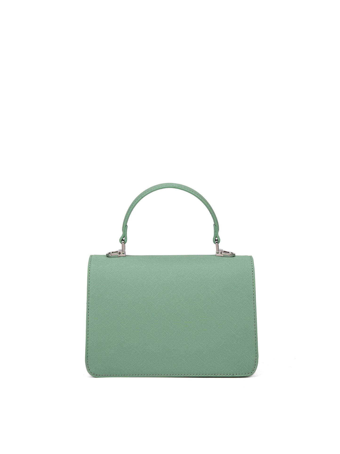 Borsa a mano da donna Pelle vegana Prodotto Vegano 21x14x5,5 cm-3