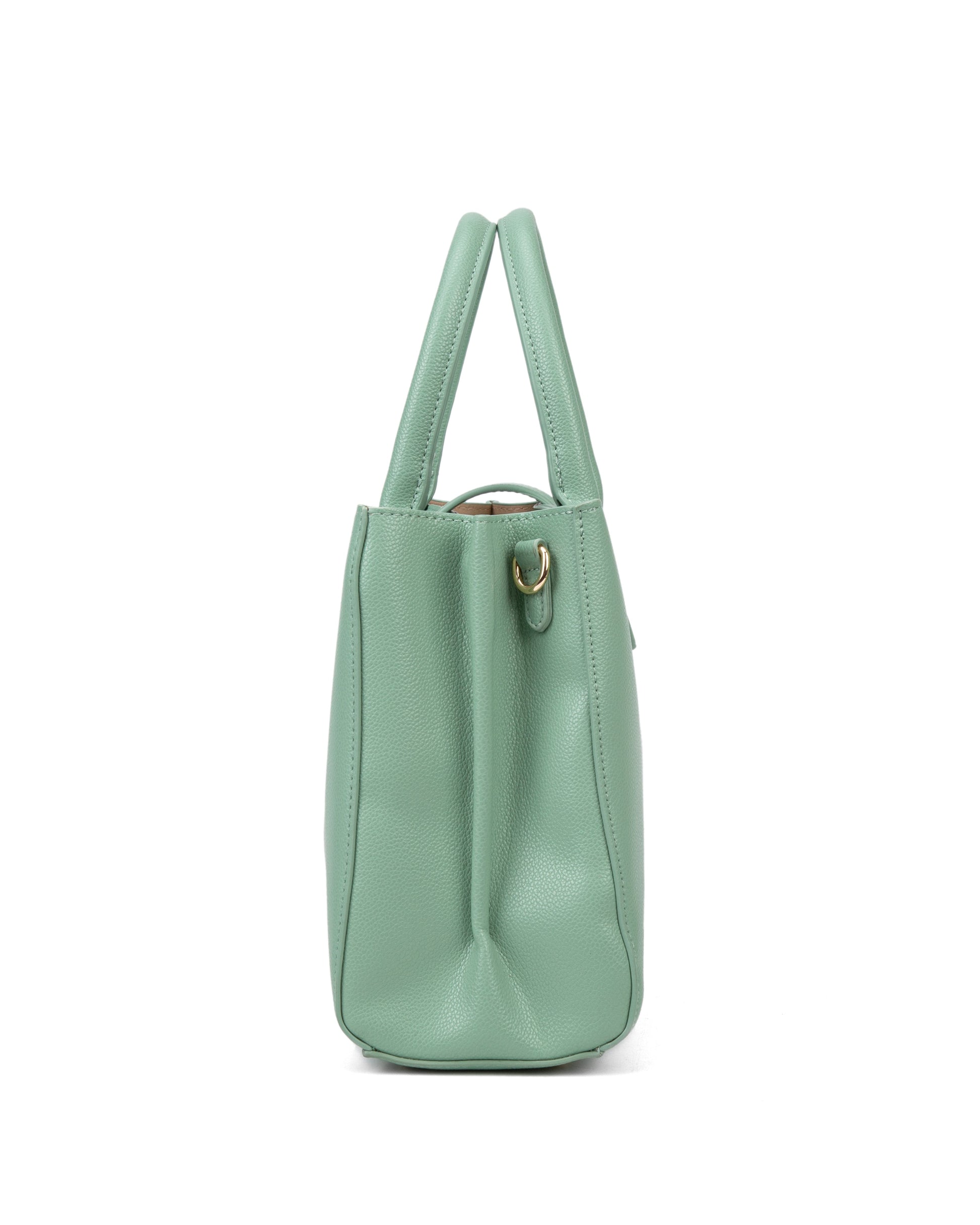 Borsa a mano da donna Pelle vegana Prodotto Vegano 28x14x10 cm-3
