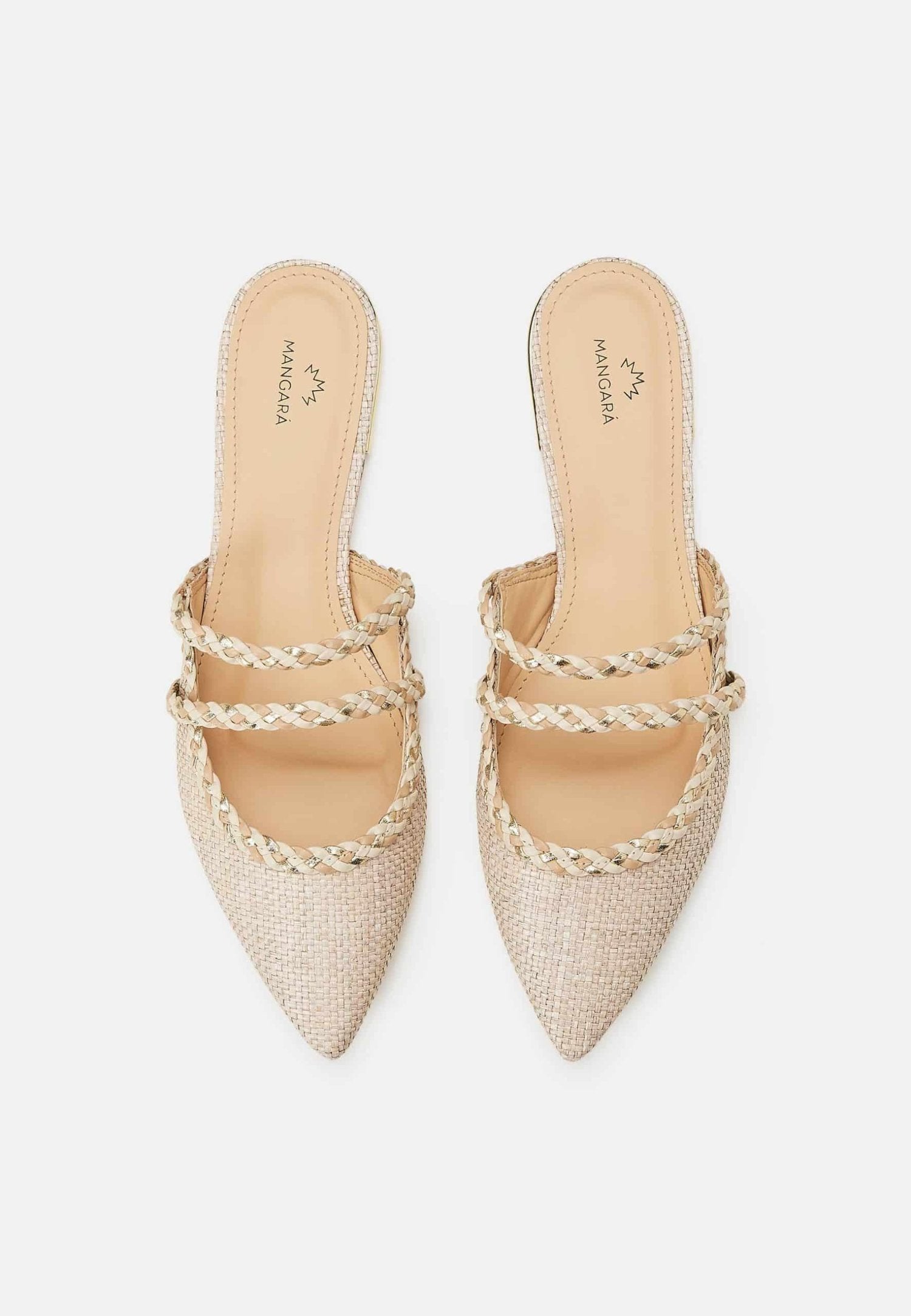 Mangará Amburana Women's Mules Beige - Sustainable-1