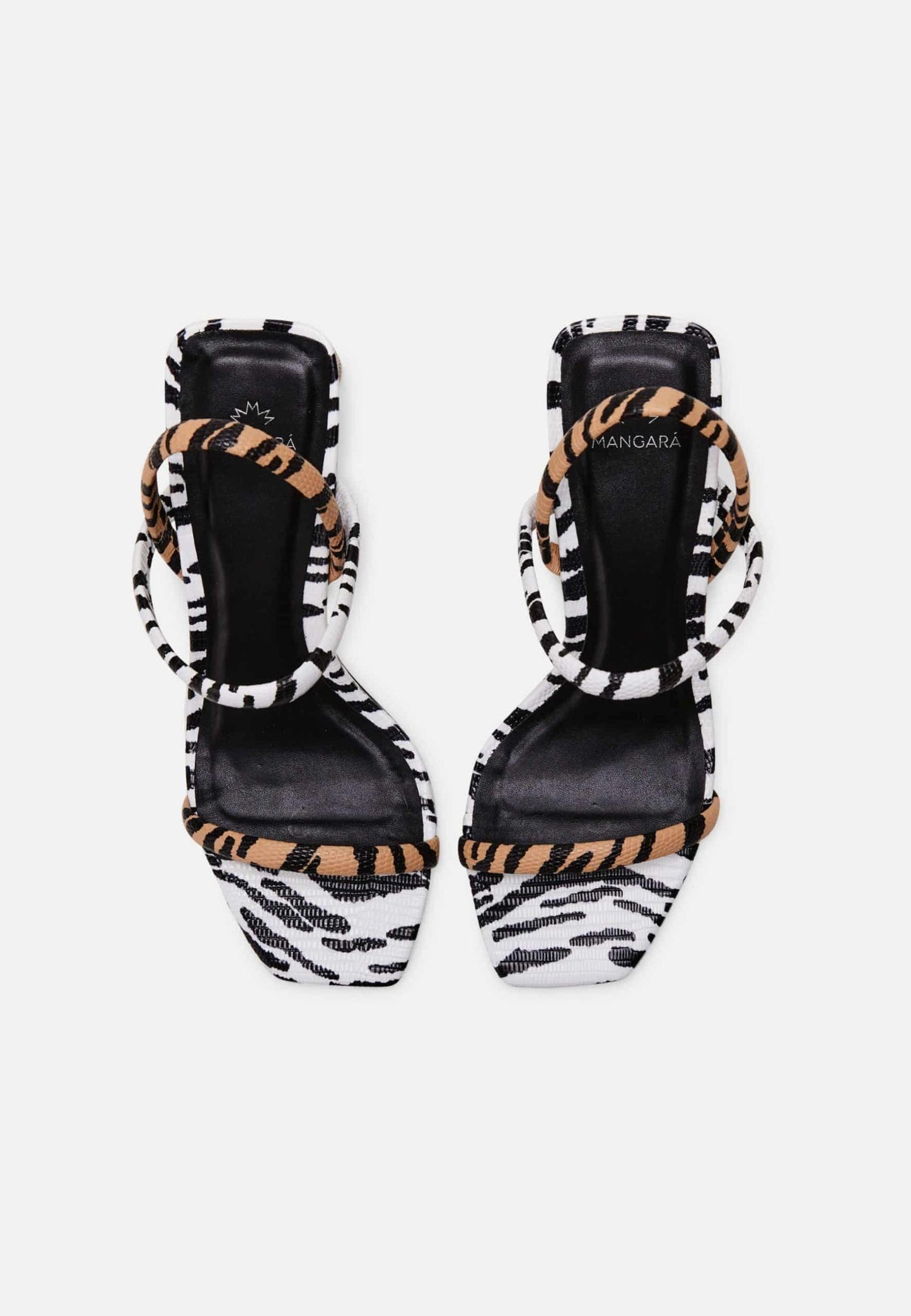 Mangará Women’s Sandals Animal Print - 6.5cm Block Heel-1