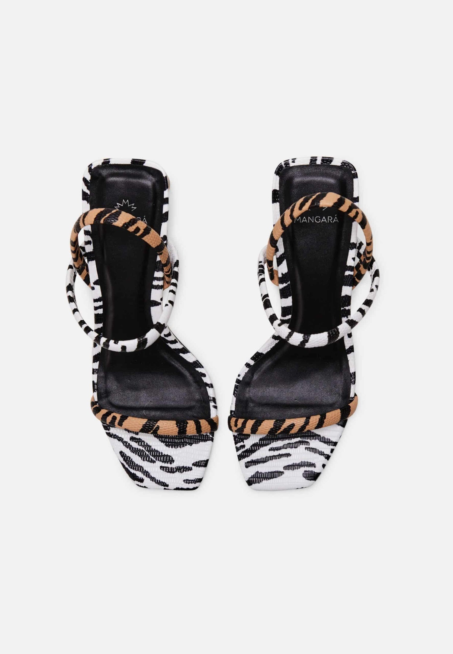 Mangará Women’s Sandals Animal Print - 6.5cm Block Heel-1