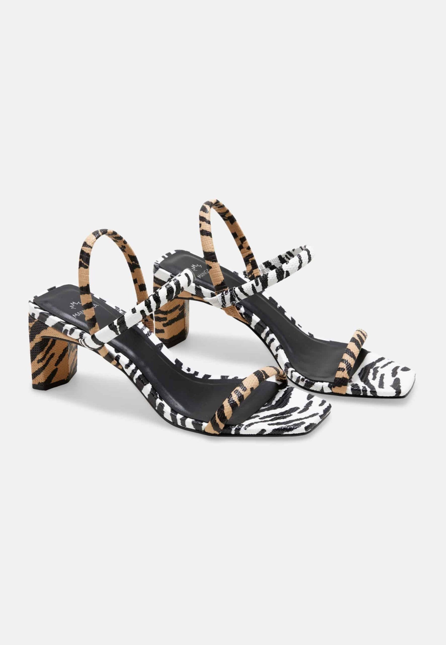 Mangará Women’s Sandals Animal Print - 6.5cm Block Heel-2